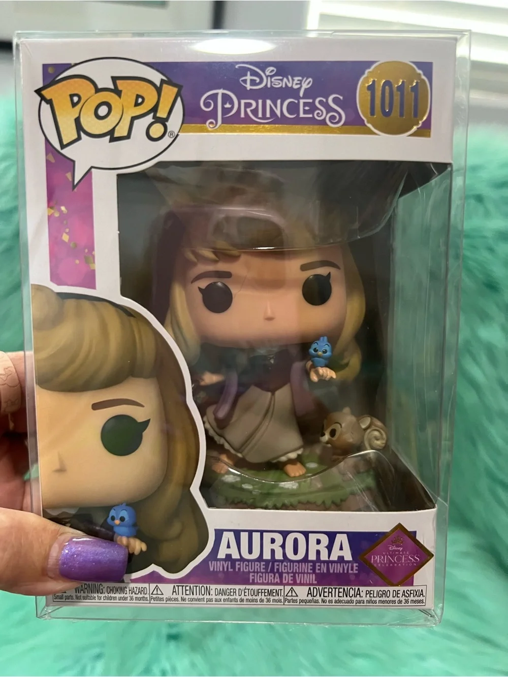 Funko Pop! Disney Princess Aurora and woodland Friends #1011